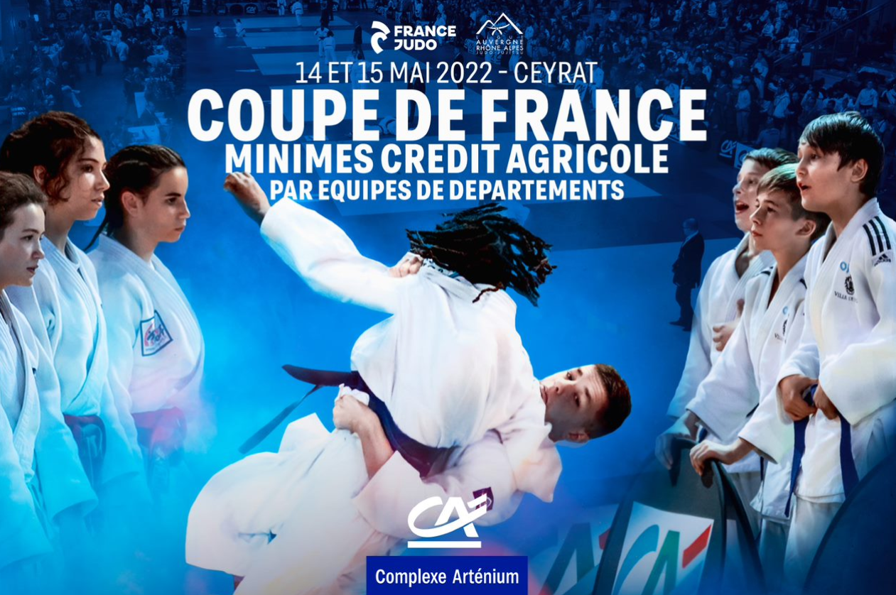 COUPE DE FRANCE MINIMES PAR EQUIPES DE DEPARTEMENTS > Louise et Adrien ont représentés la Saône et Loire ! -14 et 15/05/2022
