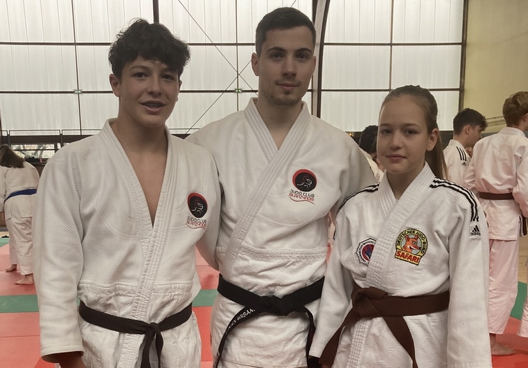TESTS MATCHS CD71 Judo n°1 > Louise , Adrien et Alexandre pour quelques combats ! 19/11/2023