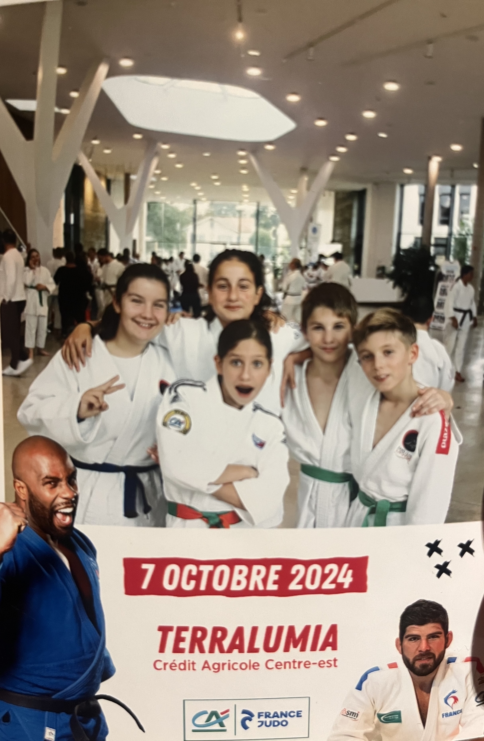 EVENEMENT Crédit Agricole Centre-Est > Teddy RINER , Cyrille MARET -07/10/2024