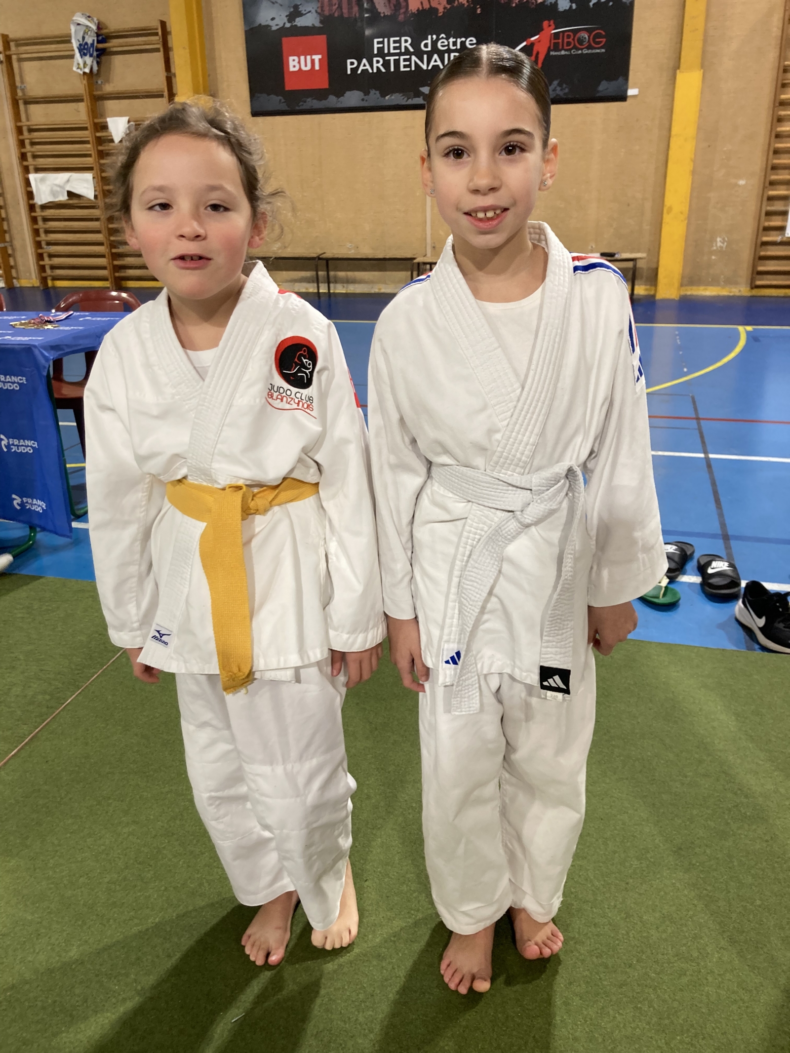 INTERCLUBS DU FCGUEUGNON JUDO > Une matinée de randoris éducatifs pour nos Poussins/Benjamins.-15/12/2024